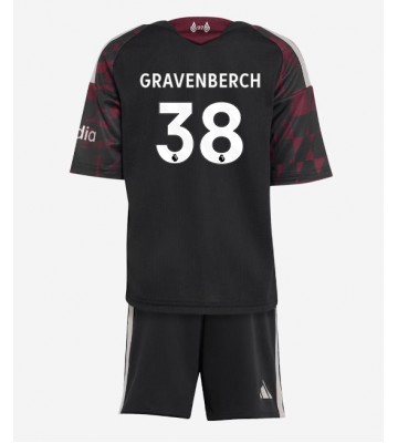 Liverpool Ryan Gravenberch #38 Tredjetrøje Børn 2026-27 Kortærmet (+ Korte bukser)